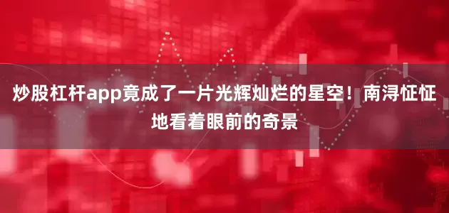 炒股杠杆app竟成了一片光辉灿烂的星空！南浔怔怔地看着眼前的奇景