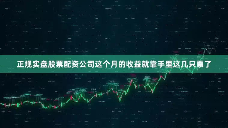正规实盘股票配资公司这个月的收益就靠手里这几只票了
